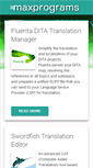 Mobile Screenshot of maxprograms.com